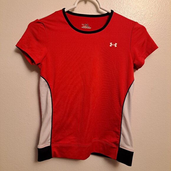 Under Armour Other - Under Armour HeatGear Colorblock Short Sleeve Shirt